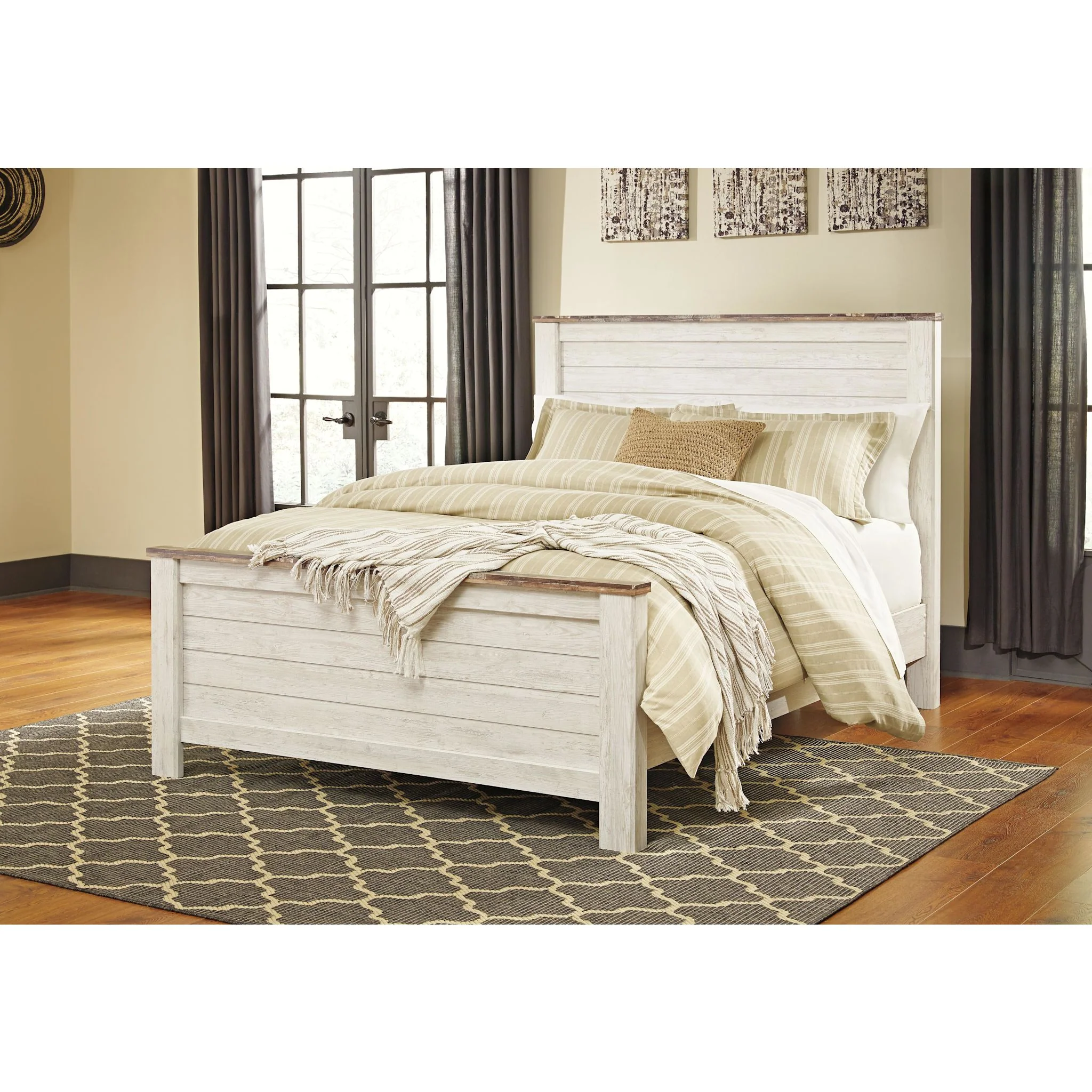 Willowton 5 Piece Panel Bedroom - Image 19