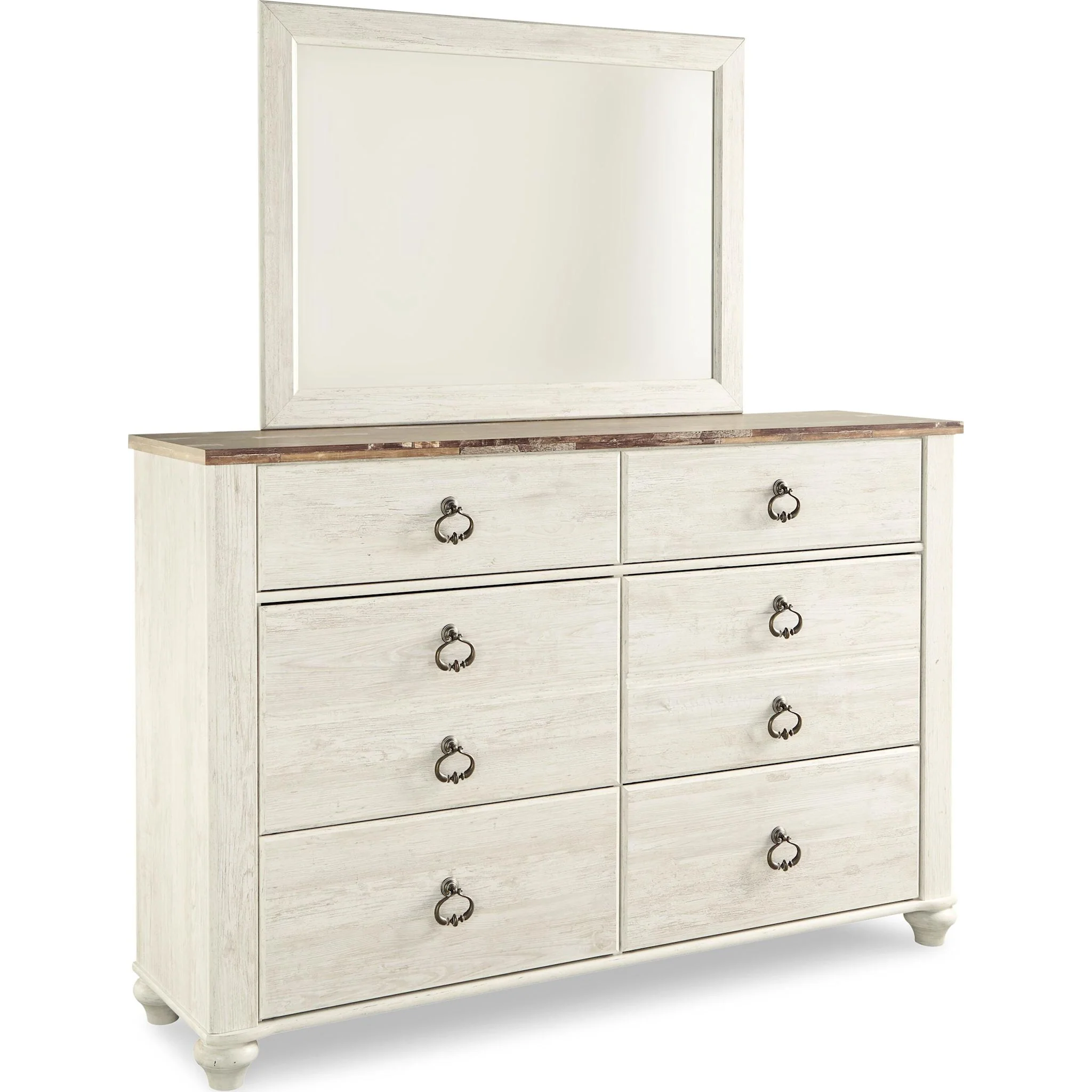 Willowton 5 Piece Sleigh Bedroom - Image 55
