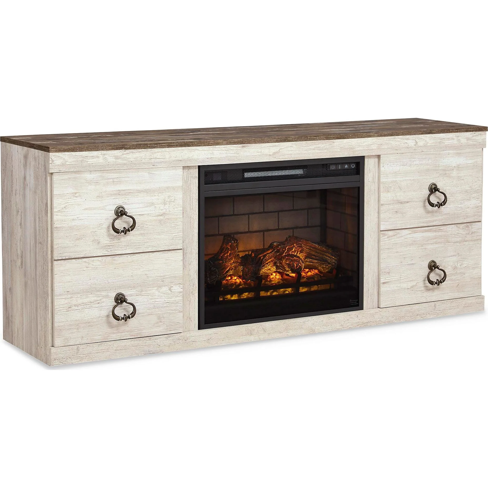 Willowton Entertainment Unit with Fireplace - Image 17