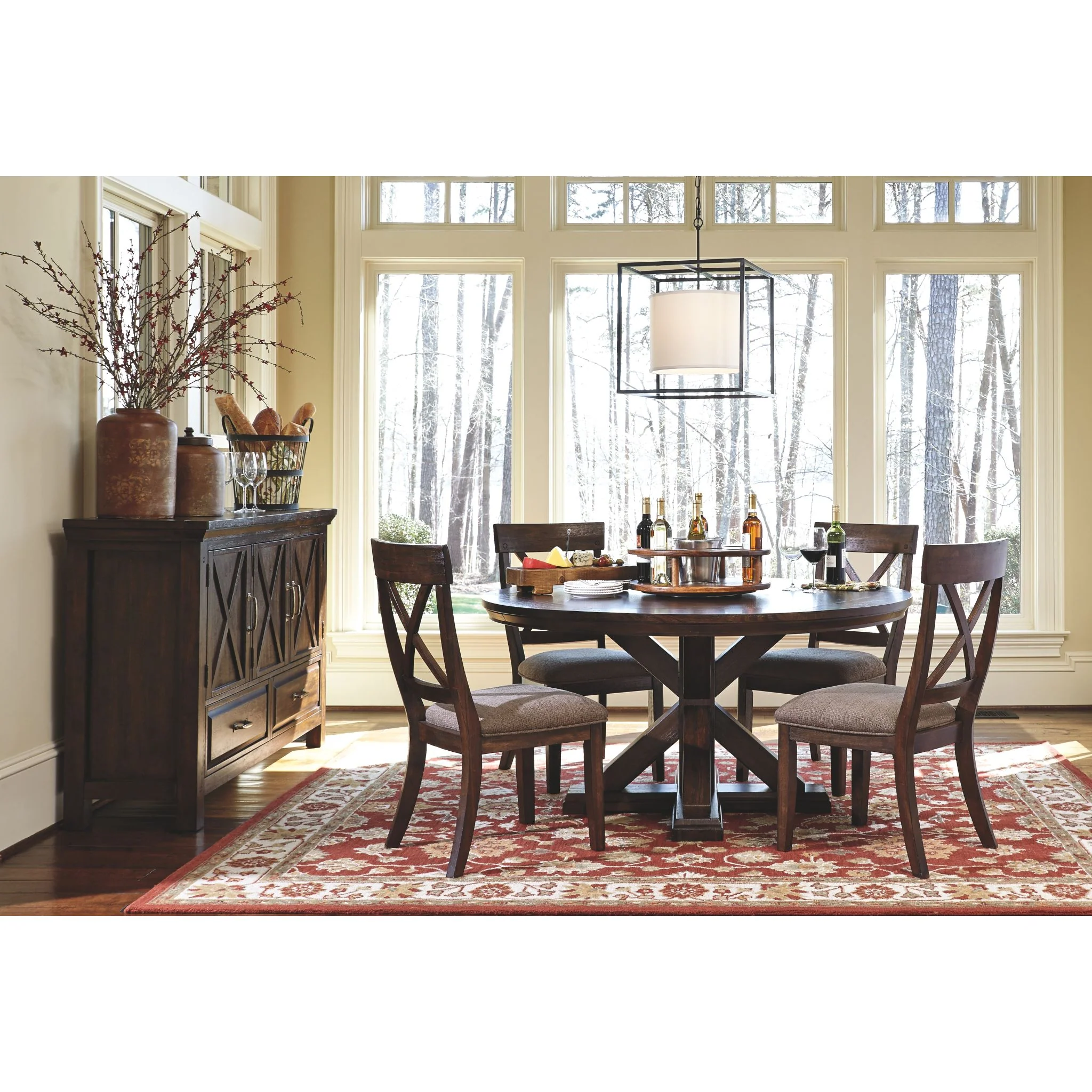 Windville-Exclusive Upholstered Side Chair - Image 5