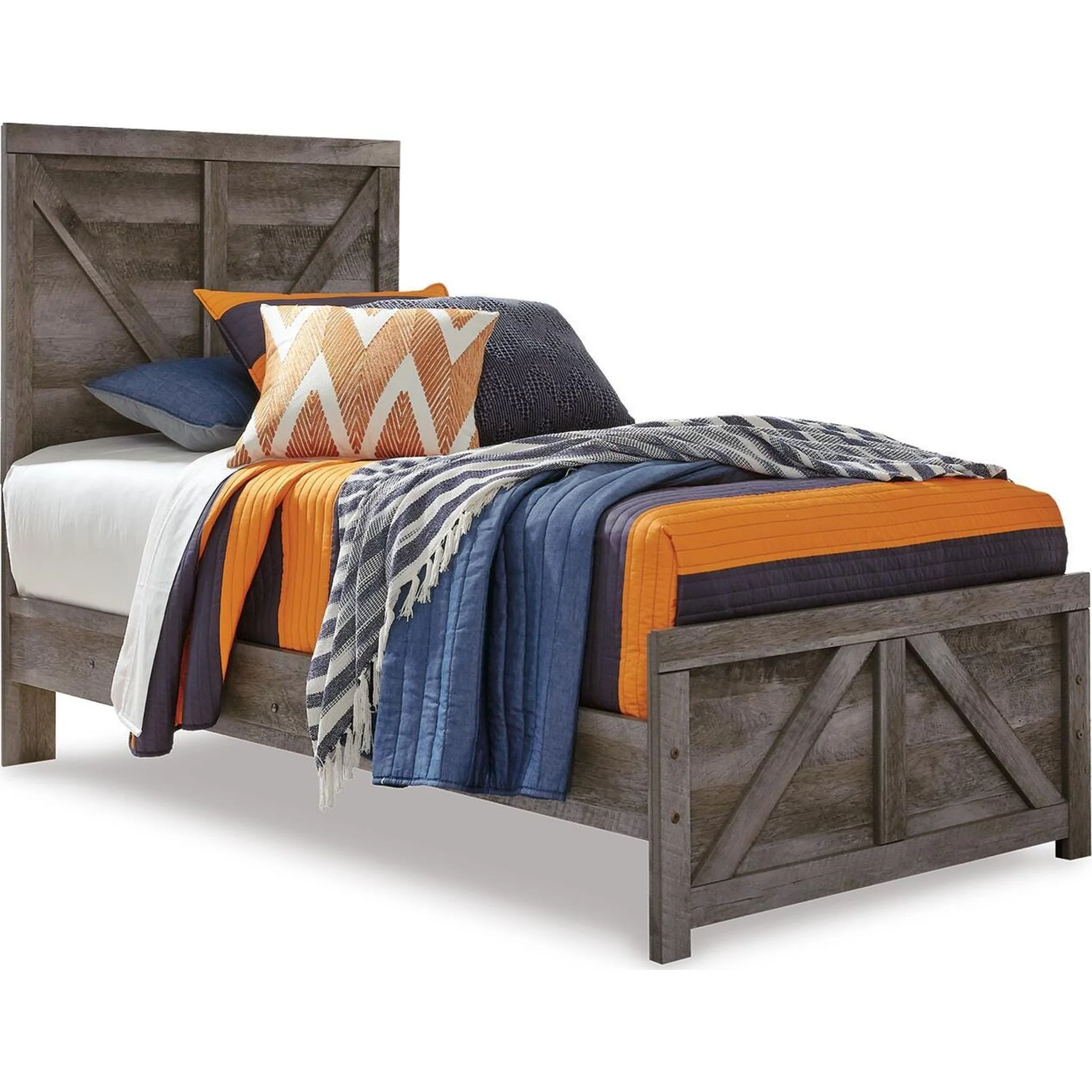 Wynnlow Crossbuck Panel Bed - Image 22