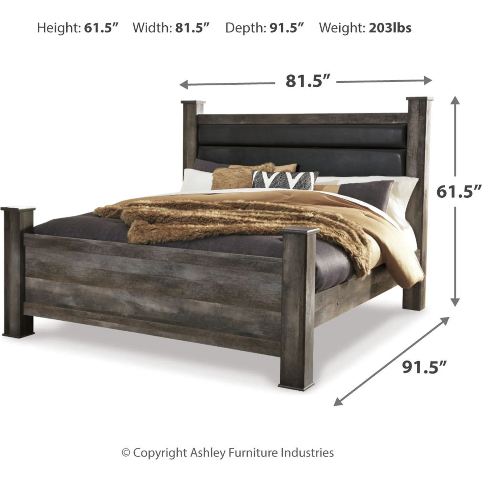 Wynnlow Poster Bed - Image 31