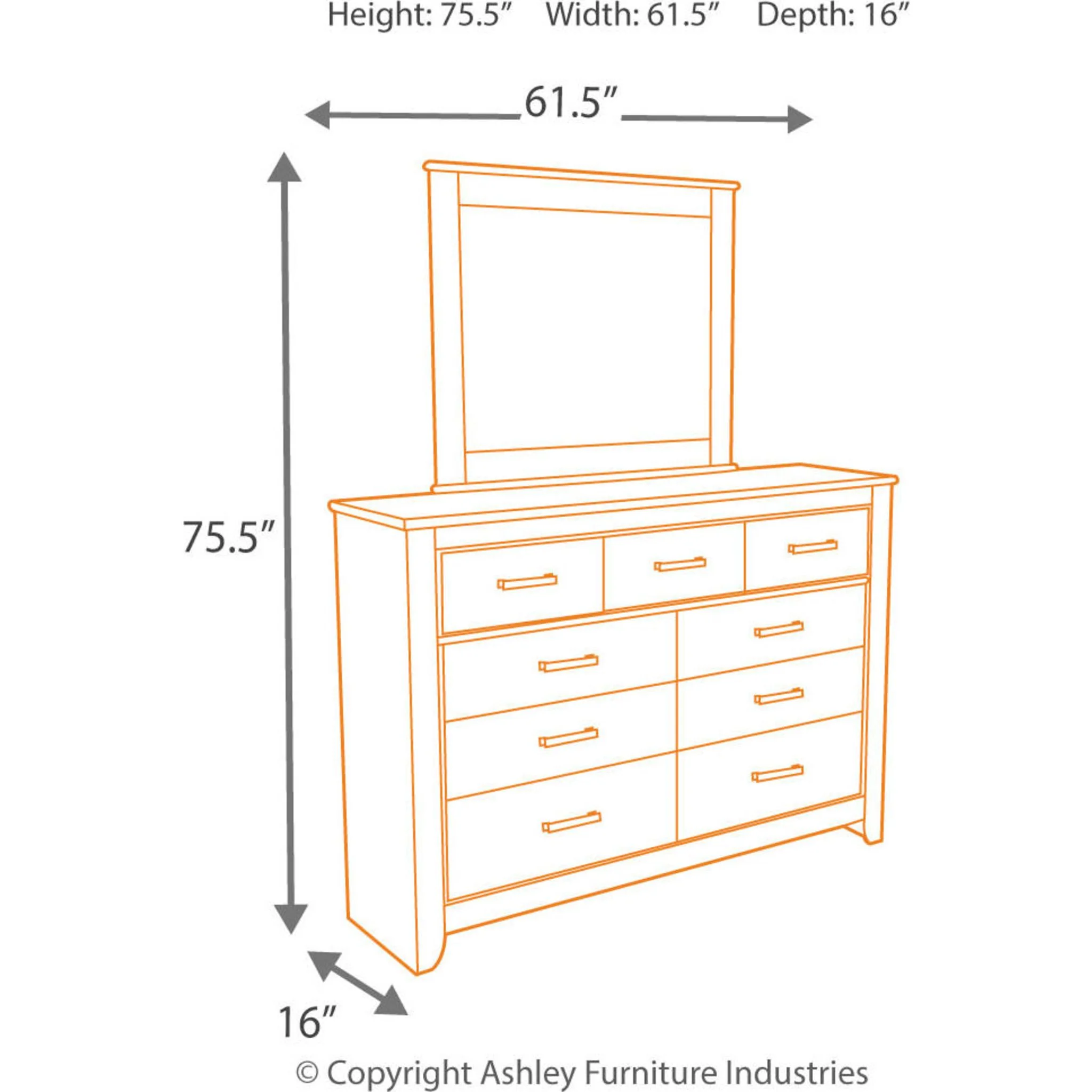 Zelen 5 Piece Panel Bedroom - Image 14