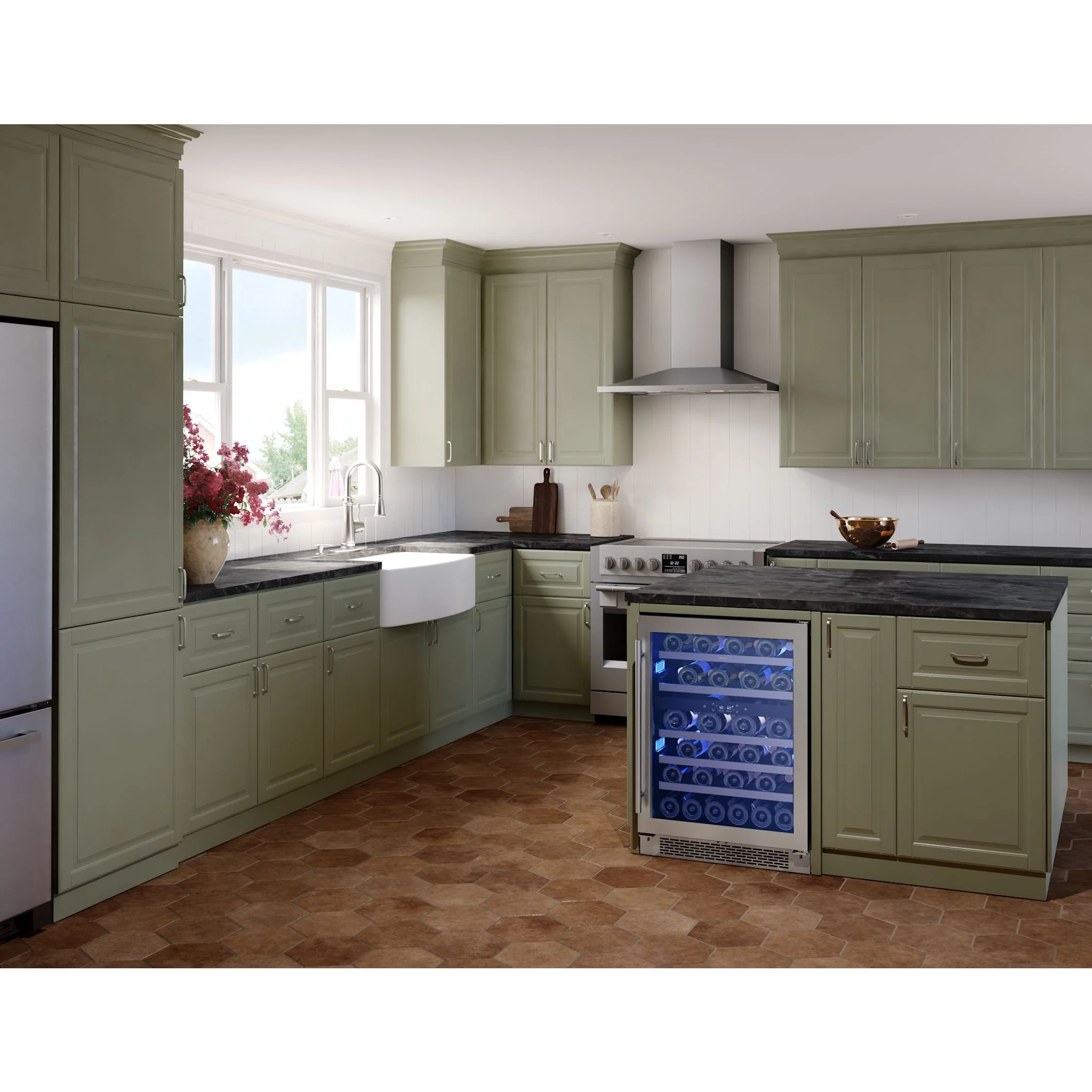 Zephyr Range Hood (ZAN-M90DS) - Stainless Steel - Image 6