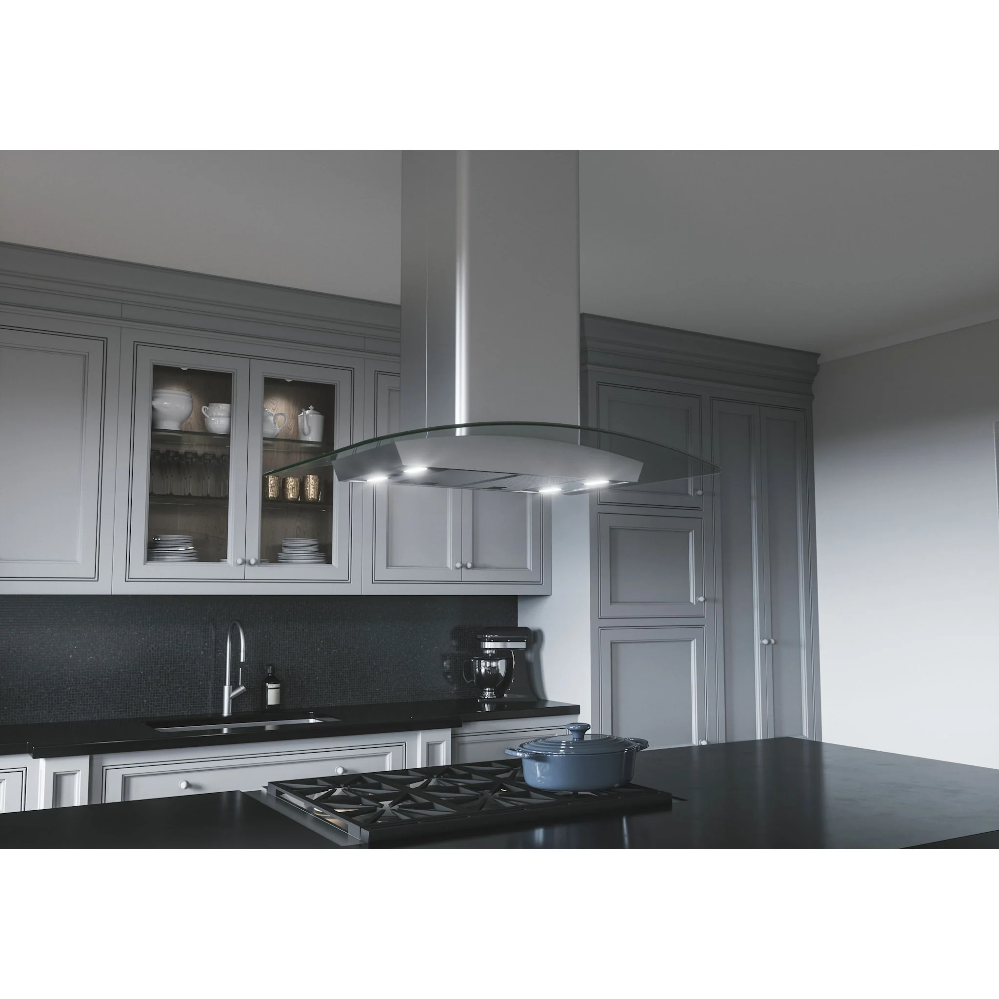 Zephyr Range Hood (ZML-E42CG) - Stainless Steel - Image 6