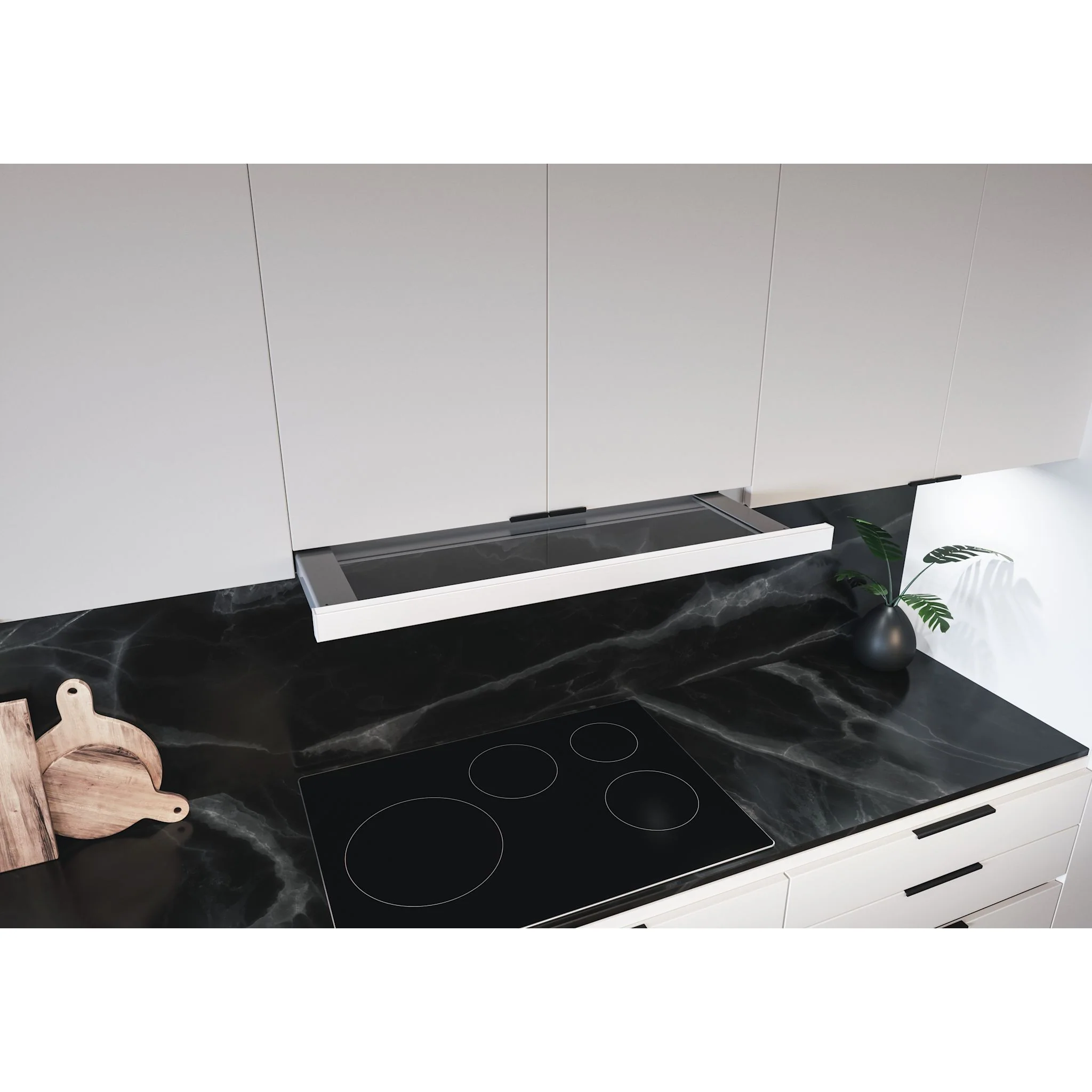 Zephyr Range Hood (ZPI-E24BW) - White - Image 5