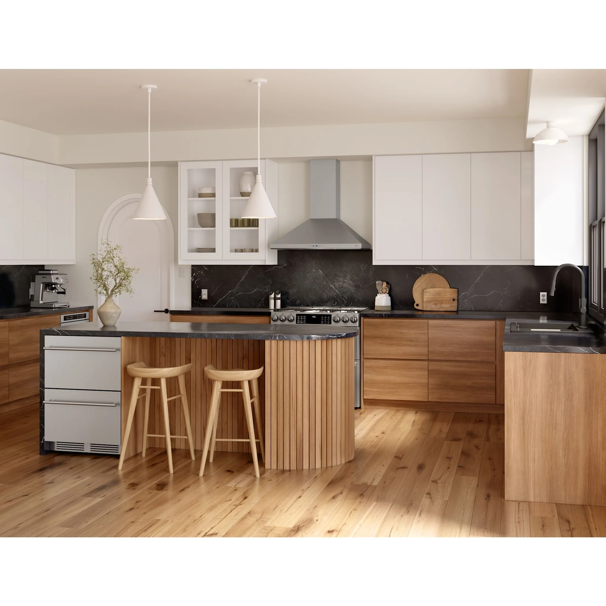 Zephyr Range Hood (ZSI-E30DS) - Stainless Steel - Image 3