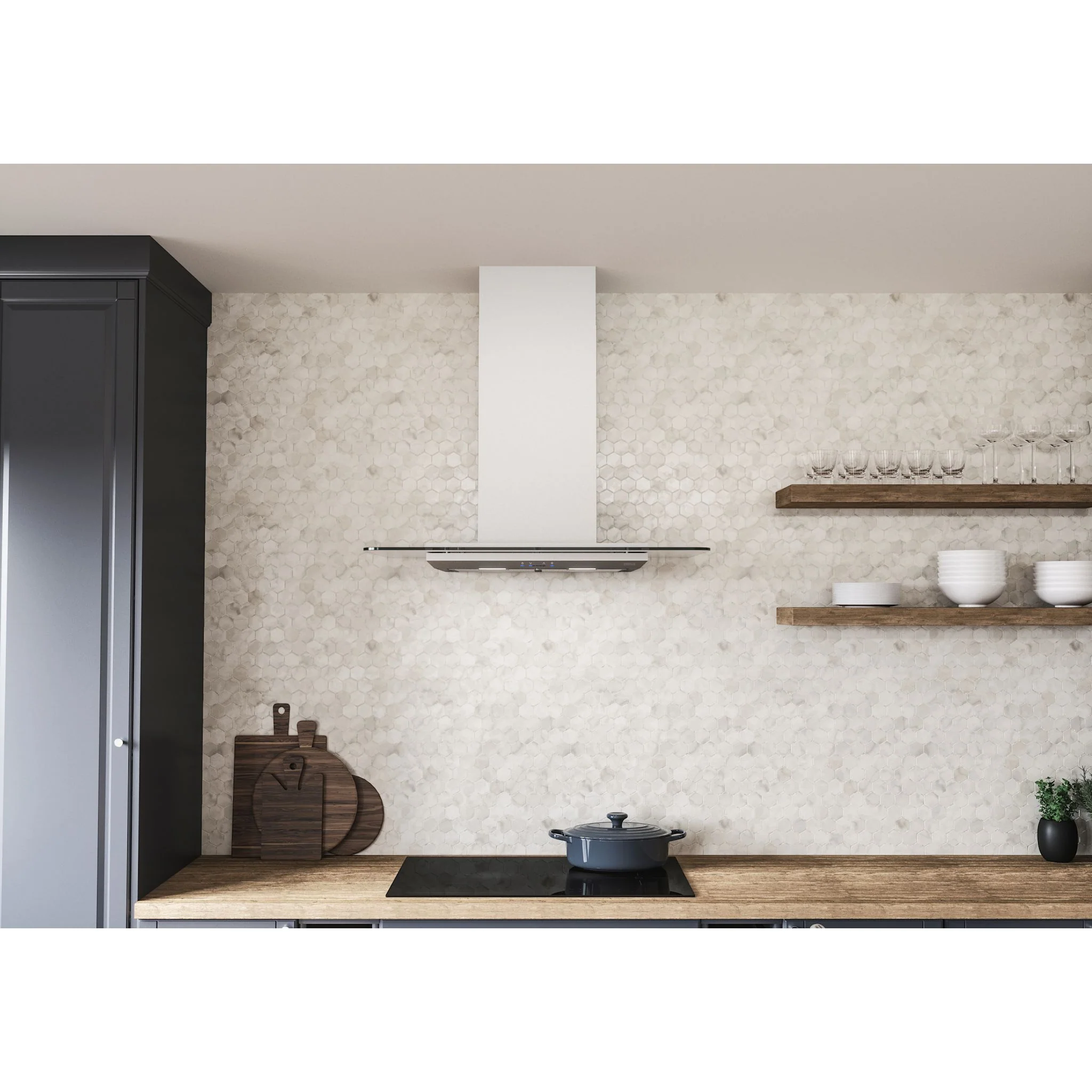 Zephyr Range Hood (ZVO-E30BG) - Stainless Steel - Image 2