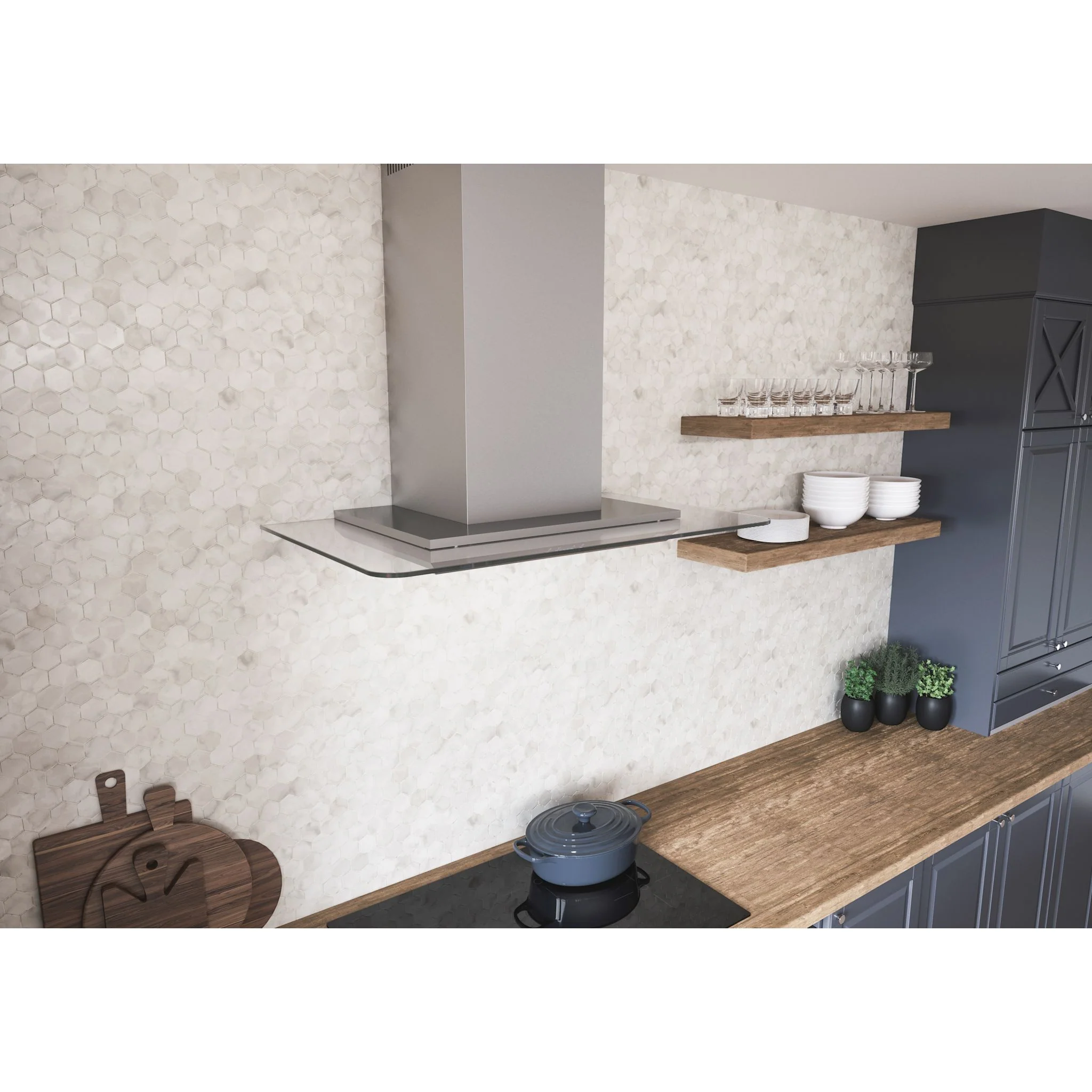 Zephyr Range Hood (ZVO-E30BG) - Stainless Steel - Image 7