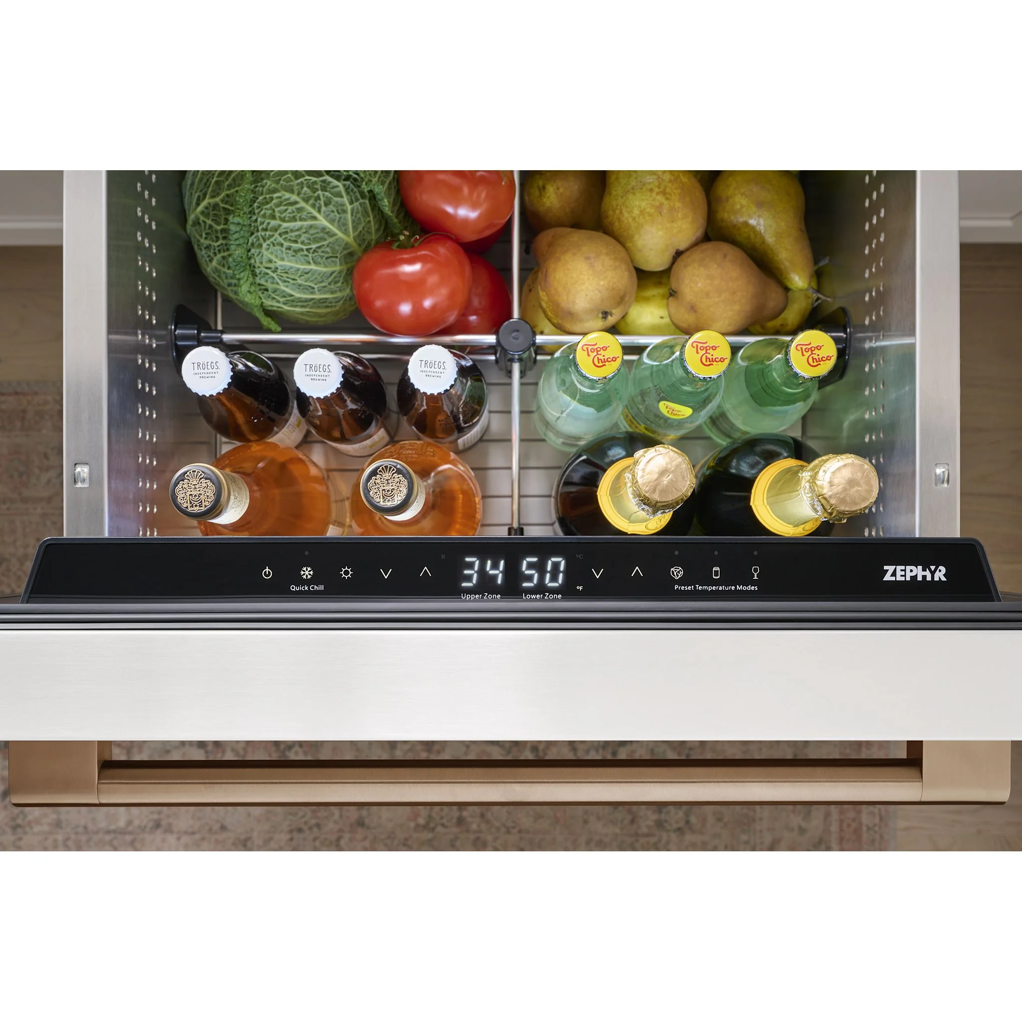 Zephyr Refrigerator Drawer (PRRD24C2AP) - Panel Ready - Image 9