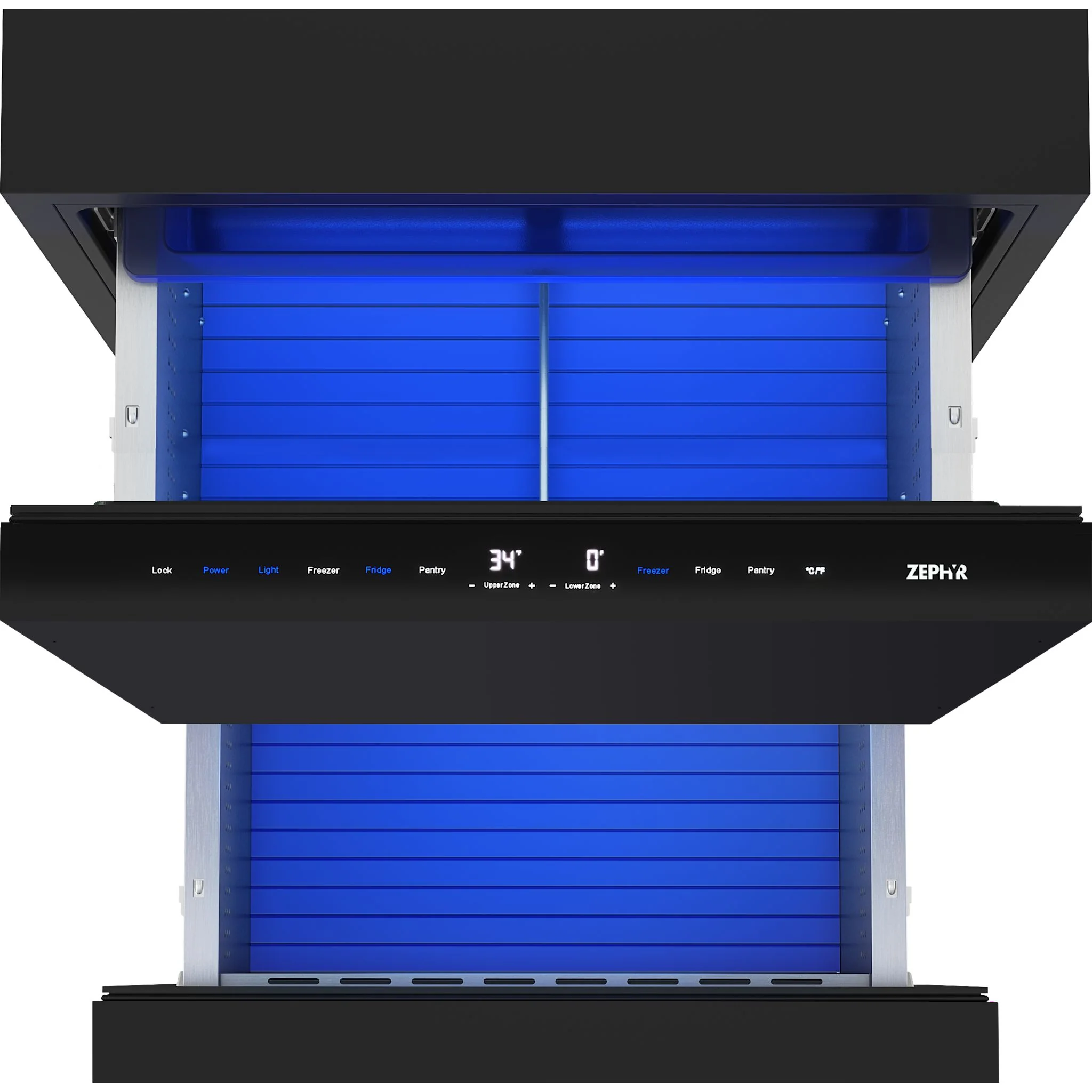 Zephyr Refrigerator Drawer (PRRFD24C2AP) - Panel Ready - Image 7